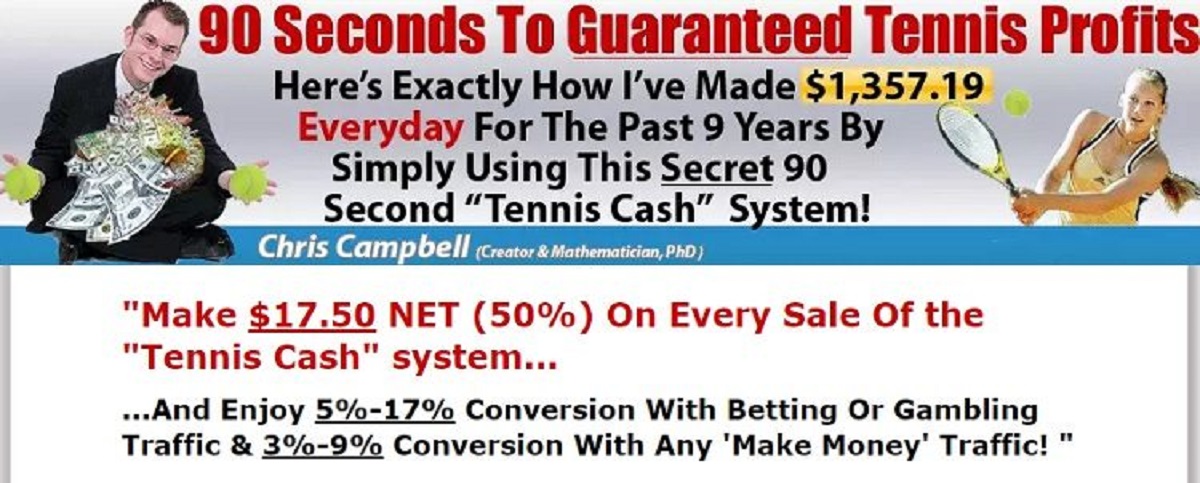 90 Second Tennis Cash System